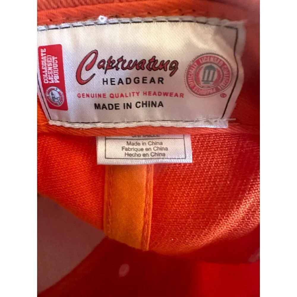 Oklahoma State OSU Orange on Orange‎ Cowboys Hat Cap Adjustable